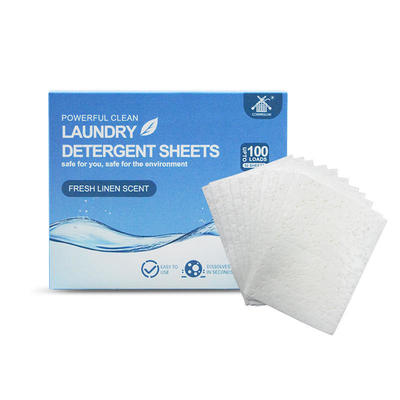 इको-लैवेंडर और ओशन फ्रैगरेंस डिस्पोजेबल सॉलिड एंजाइम लॉन्ड्री डिटर्जेंट शीट्स निर्माता