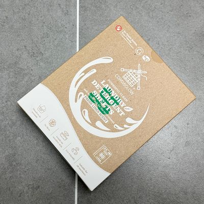 पर्यावरण के अनुकूल ठोस कपड़े धोने का डिटर्जेंट केंद्रित स्ट्रिप्स शीट्स डिस्पोजेबल क्लीनिंग टैबलेट