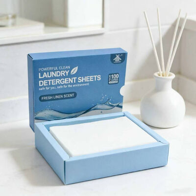 अच्छा दाम थोक पर्यावरण के अनुकूल कपड़े धोने के चादरें दैनिक कठिन गड़बड़ के लिए शक्तिशाली दाग हटाने प्रदान करते हैं ऑनलाइन